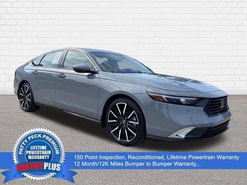 Urban Gray Pearl 2023 Honda Accord Hybrid Touring