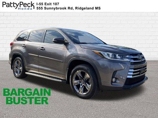 Predawn Gray Mica 2017 Toyota Highlander Limited Platinum
