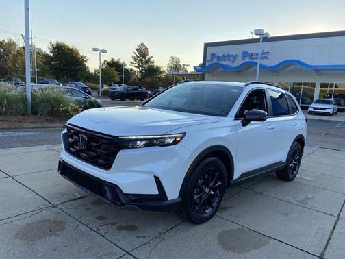 Platinum White Pearl 2026 Honda CR-V Hybrid Sport