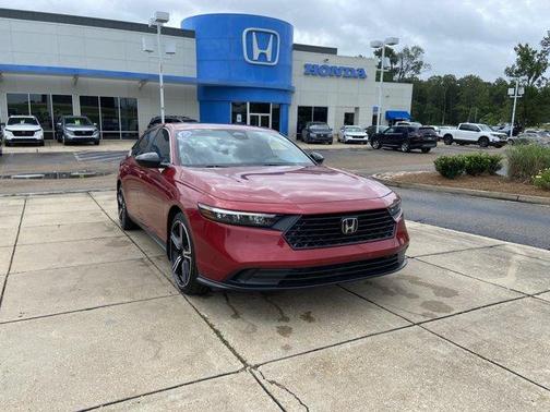 Red 2023 Honda Accord Hybrid Sport
