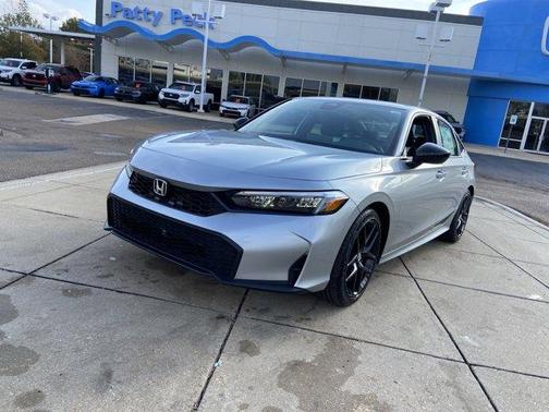 Solar Silver Metallic 2026 Honda Civic Sport
