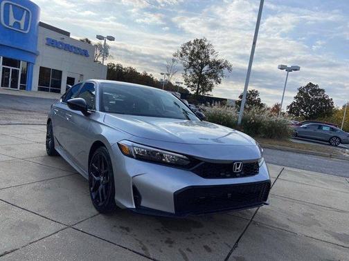 Solar Silver Metallic 2026 Honda Civic Sport