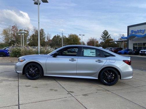 Solar Silver Metallic 2026 Honda Civic Sport
