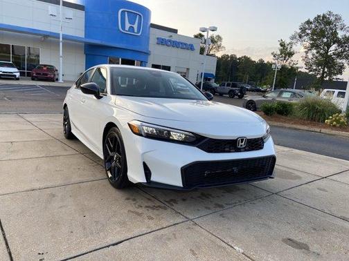 Platinum White Pearl 2026 Honda Civic Sport