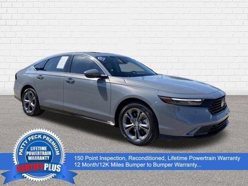Urban Gray Pearl 2025 Honda Accord Hybrid EX-L