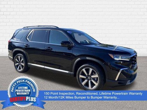 Crystal Black Pearl 2025 Honda Pilot Elite