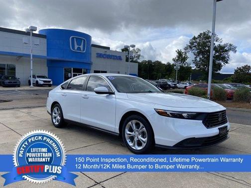 Platinum White Pearl 2023 Honda Accord LX
