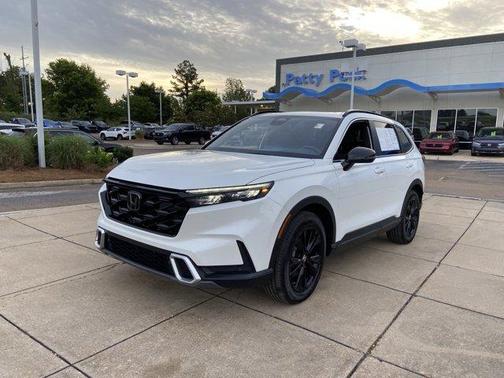 Platinum White Pearl 2024 Honda CR-V Hybrid Sport Touring