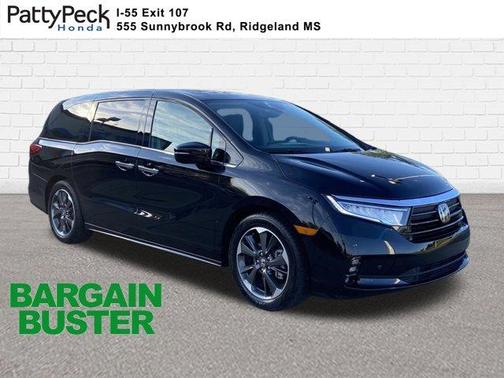 Crystal Black Pearl 2023 Honda Odyssey Elite