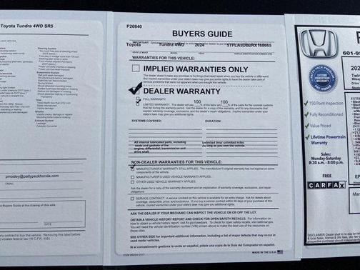 2024 Toyota Tundra SR5