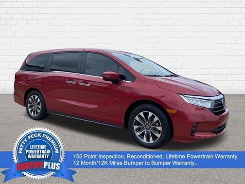 Radiant Red Metallic II 2023 Honda Odyssey EX-L
