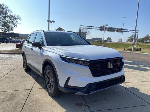Platinum White Pearl 2026 Honda CR-V Hybrid TrailSport