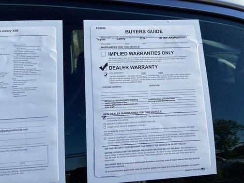 2024 Toyota Camry XSE