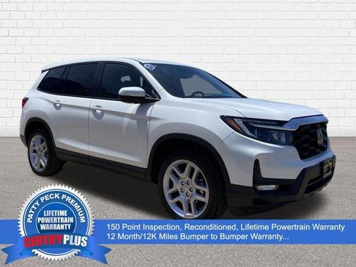 Platinum White Pearl 2025 Honda Passport EX-L