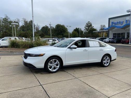 Platinum White 2023 Honda Accord LX