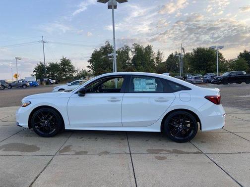 Platinum White Pearl 2026 Honda Civic Sport