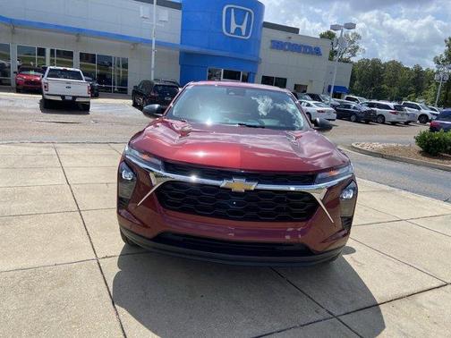Crimson Metallic 2024 Chevrolet Trax LS