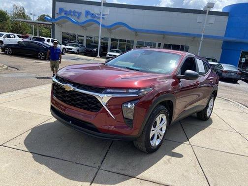 Crimson Metallic 2024 Chevrolet Trax LS