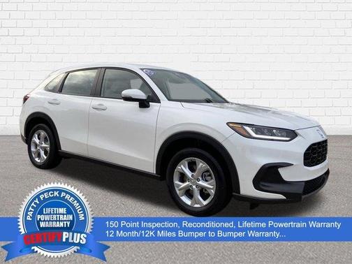 Platinum White Pearl 2025 Honda HR-V LX