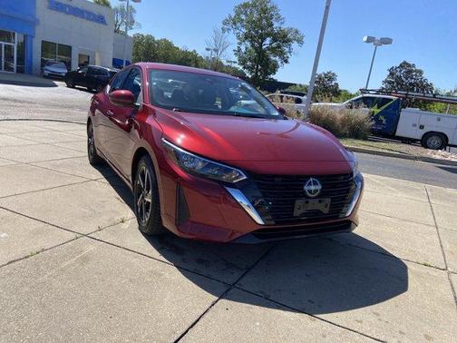 Scarlet Ember 2024 Nissan Sentra SV