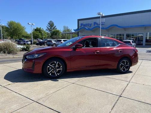 Scarlet Ember 2024 Nissan Sentra SV
