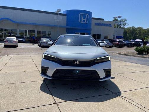 Platinum White Pearl 2023 Honda Civic EX-L