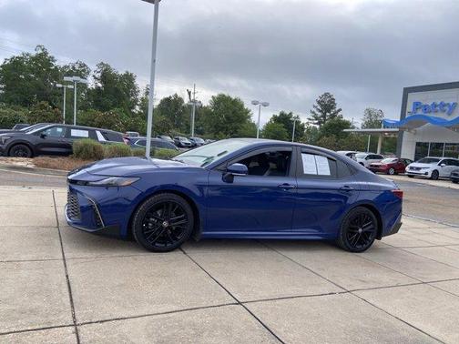 Blue 2025 Toyota Camry SE