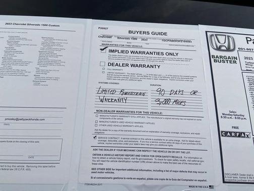 2023 Chevrolet Silverado 1500 Custom