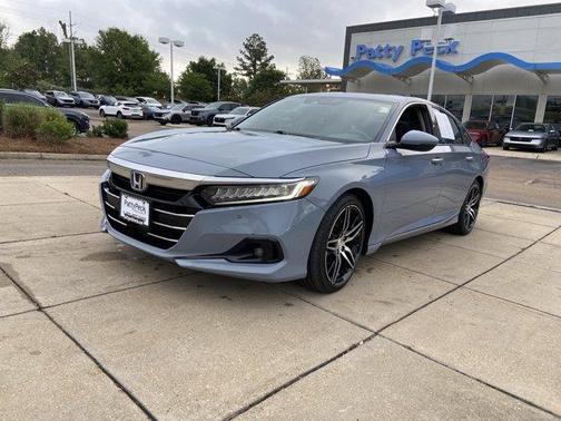 Sonic Gray Pearl 2021 Honda Accord Hybrid Touring