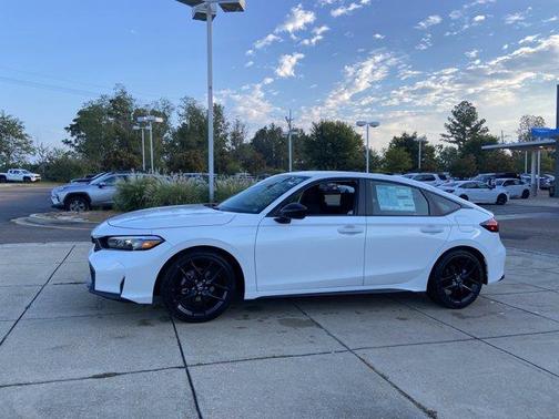 Platinum White Pearl 2026 Honda Civic Sport
