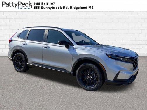 Solar Silver Metallic 2026 Honda CR-V Hybrid Sport-L