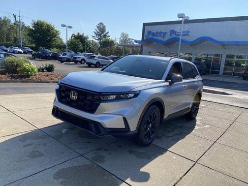 Solar Silver Metallic 2026 Honda CR-V Hybrid Sport-L