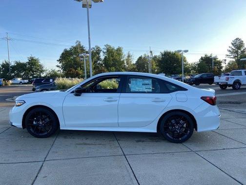 Platinum White Pearl 2026 Honda Civic Hybrid