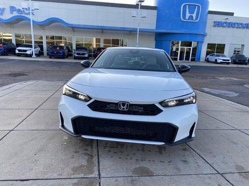 Platinum White Pearl 2026 Honda Civic Hybrid