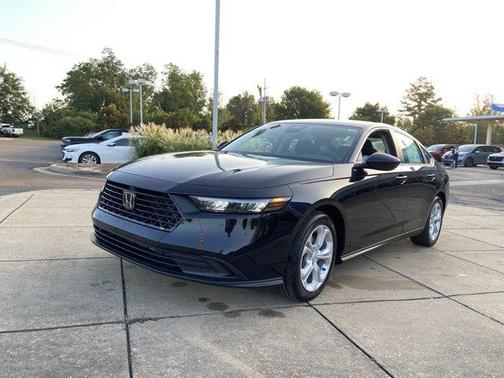 Crystal Black Pearl 2026 Honda Accord LX