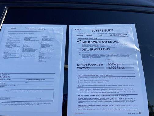 Mosaic Black Metallic 2023 Chevrolet Equinox 1LT