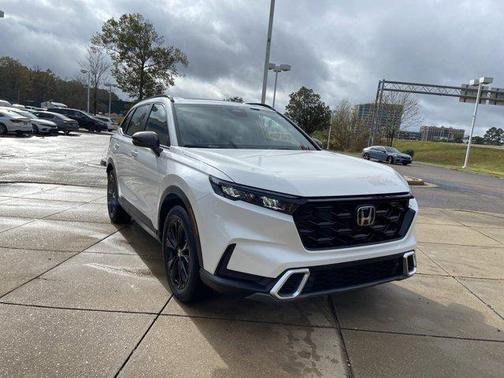 Platinum White Pearl 2026 Honda CR-V Hybrid Sport Touring