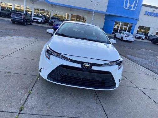 White 2023 Toyota Corolla LE