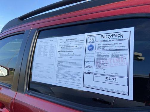 2021 Toyota Tacoma SR5