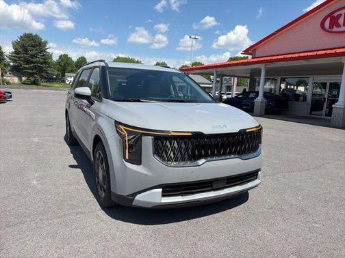 Ceramic Silver 2026 Kia Carnival Hybrid EX