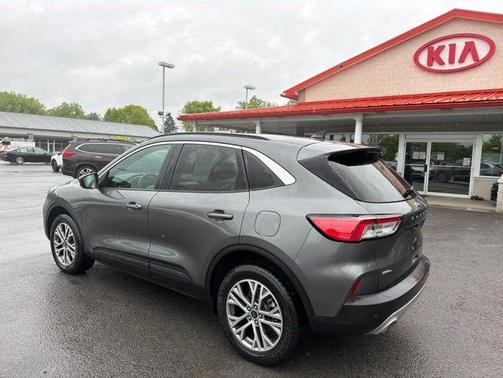 Gray Metallic 2022 Ford Escape SEL
