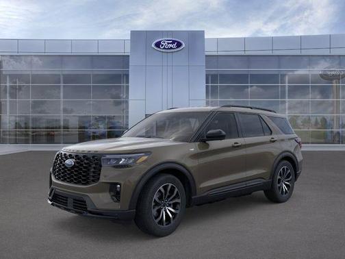 Gray 2026 Ford Explorer ST-Line