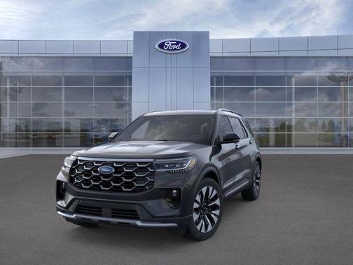 Black Metallic 2026 Ford Explorer Platinum