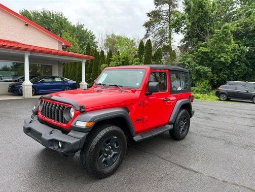 Firecracker Red Clearcoat 2024 Jeep Wrangler Sport