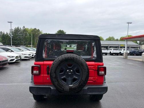 Firecracker Red Clearcoat 2024 Jeep Wrangler Sport