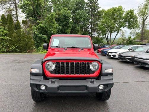 Firecracker Red Clearcoat 2024 Jeep Wrangler Sport