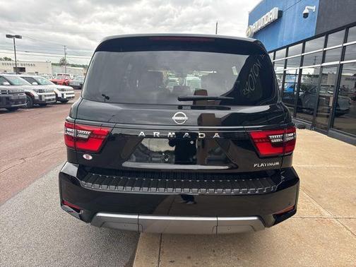 Super Black 2023 Nissan Armada Platinum