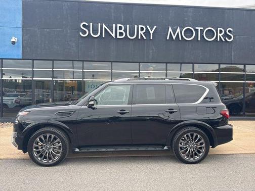 Super Black 2023 Nissan Armada Platinum