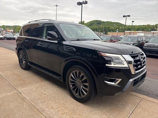 Super Black 2023 Nissan Armada Platinum