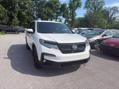 White 2022 Honda Pilot Black Edition